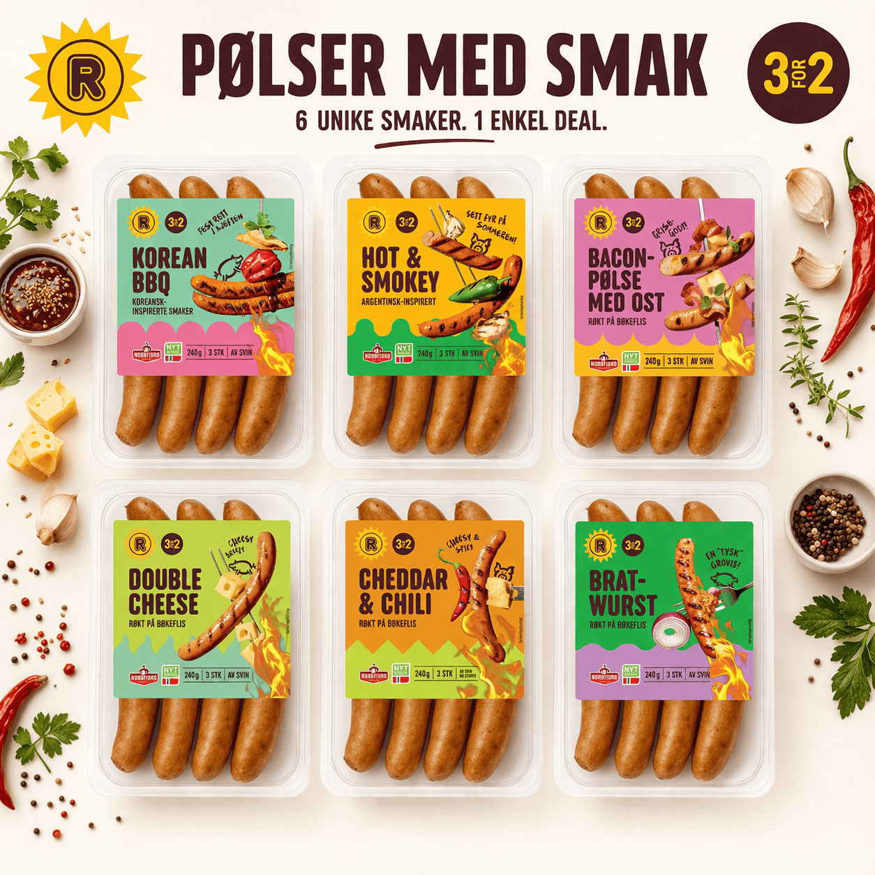 Grillpølser