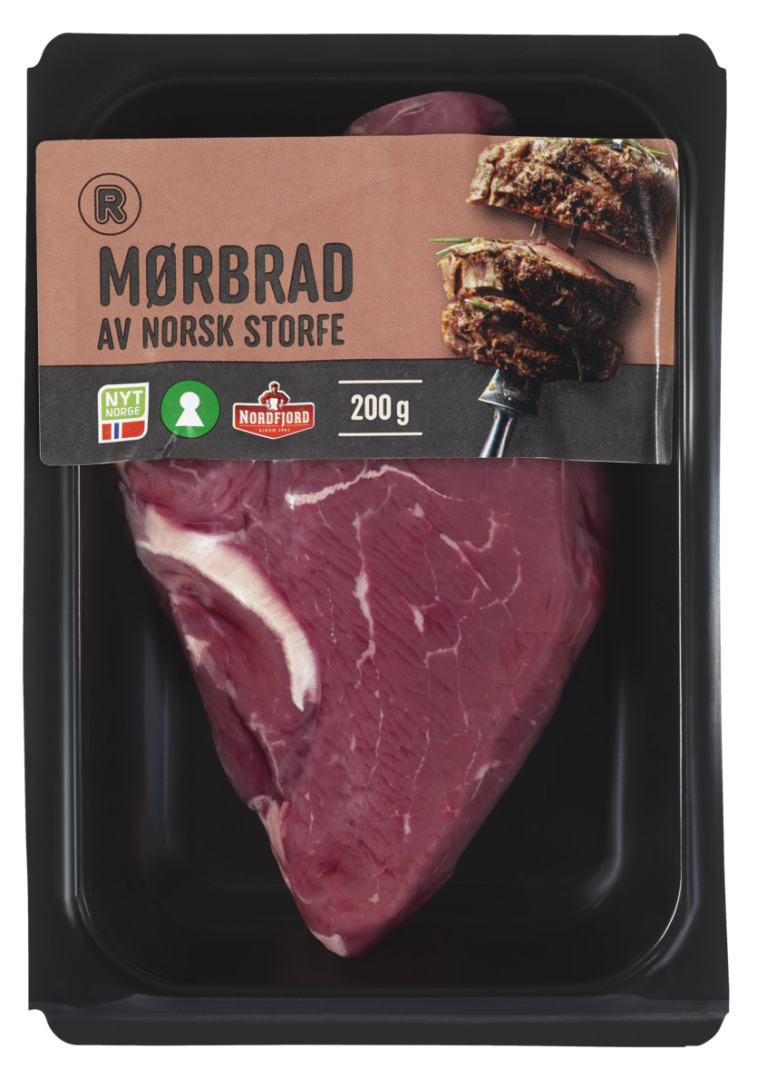 Mørbradbiff av storfe