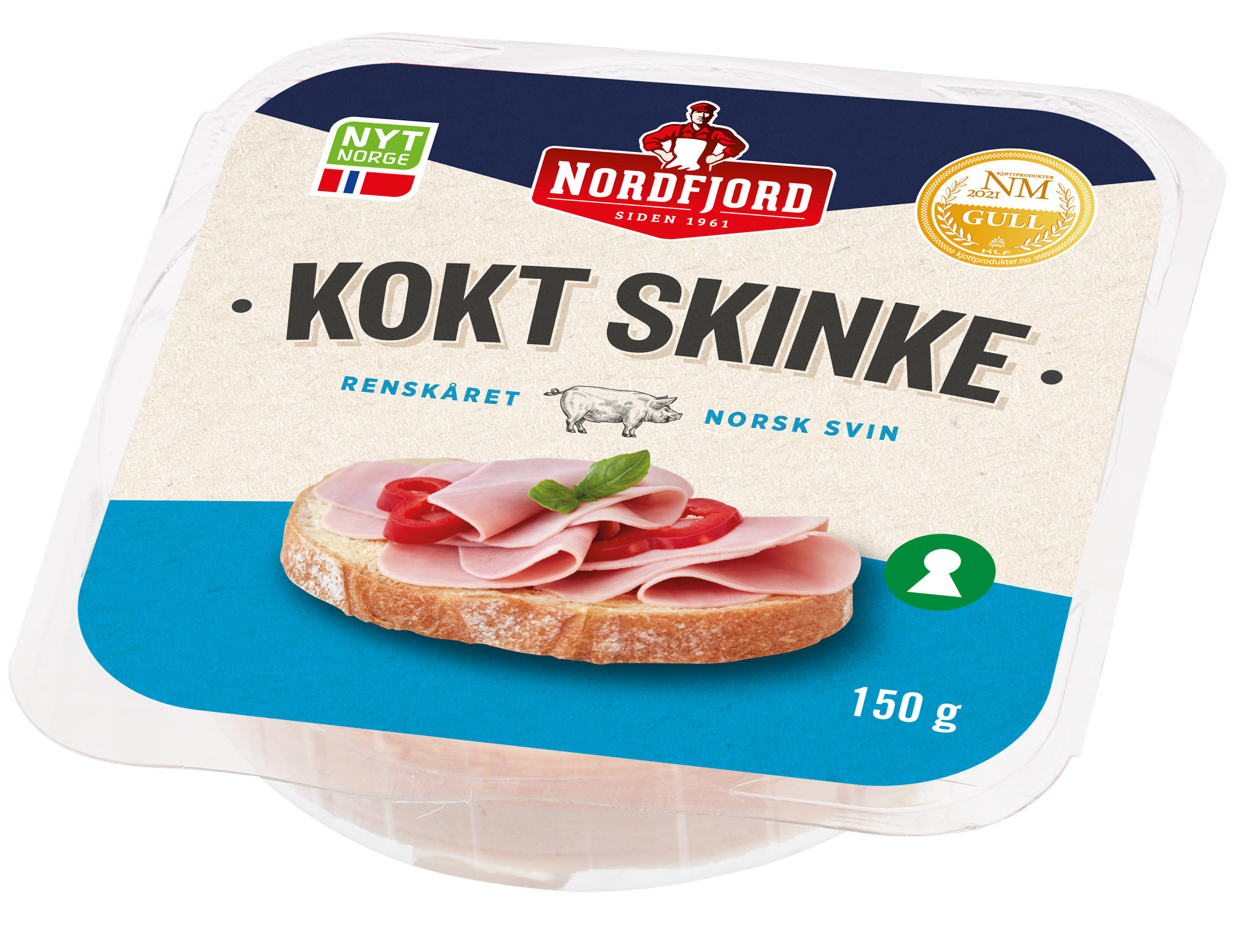 Kokt skinke 150g