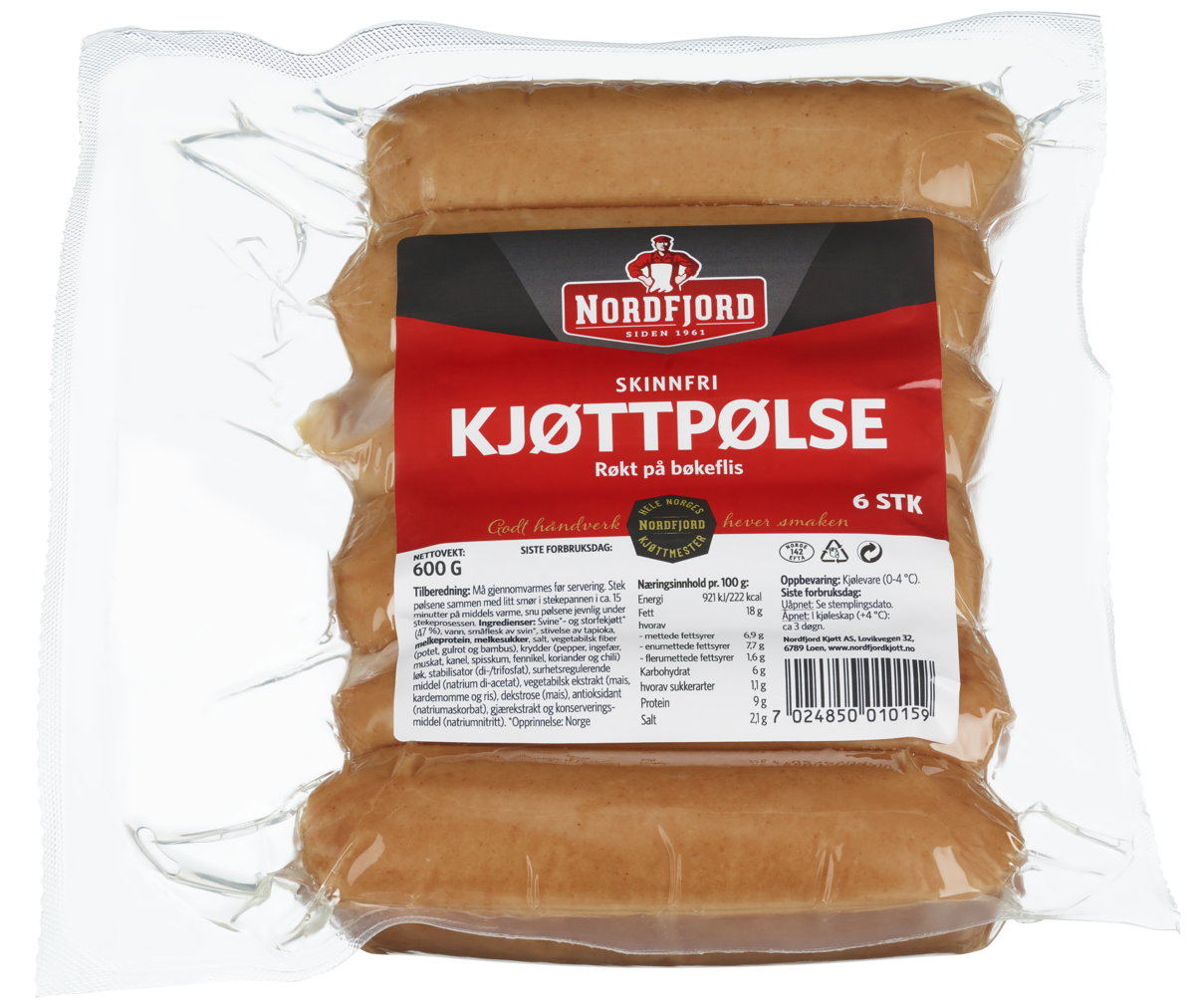 Røkt kjøttpølse