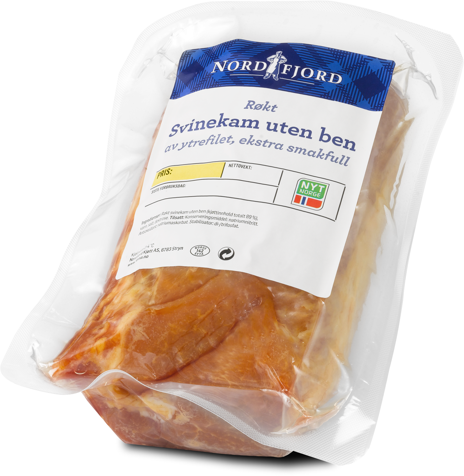 Røkt svinekam uten ben